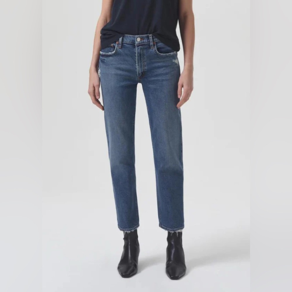 Agolde KYE midrise straight crop Jeans